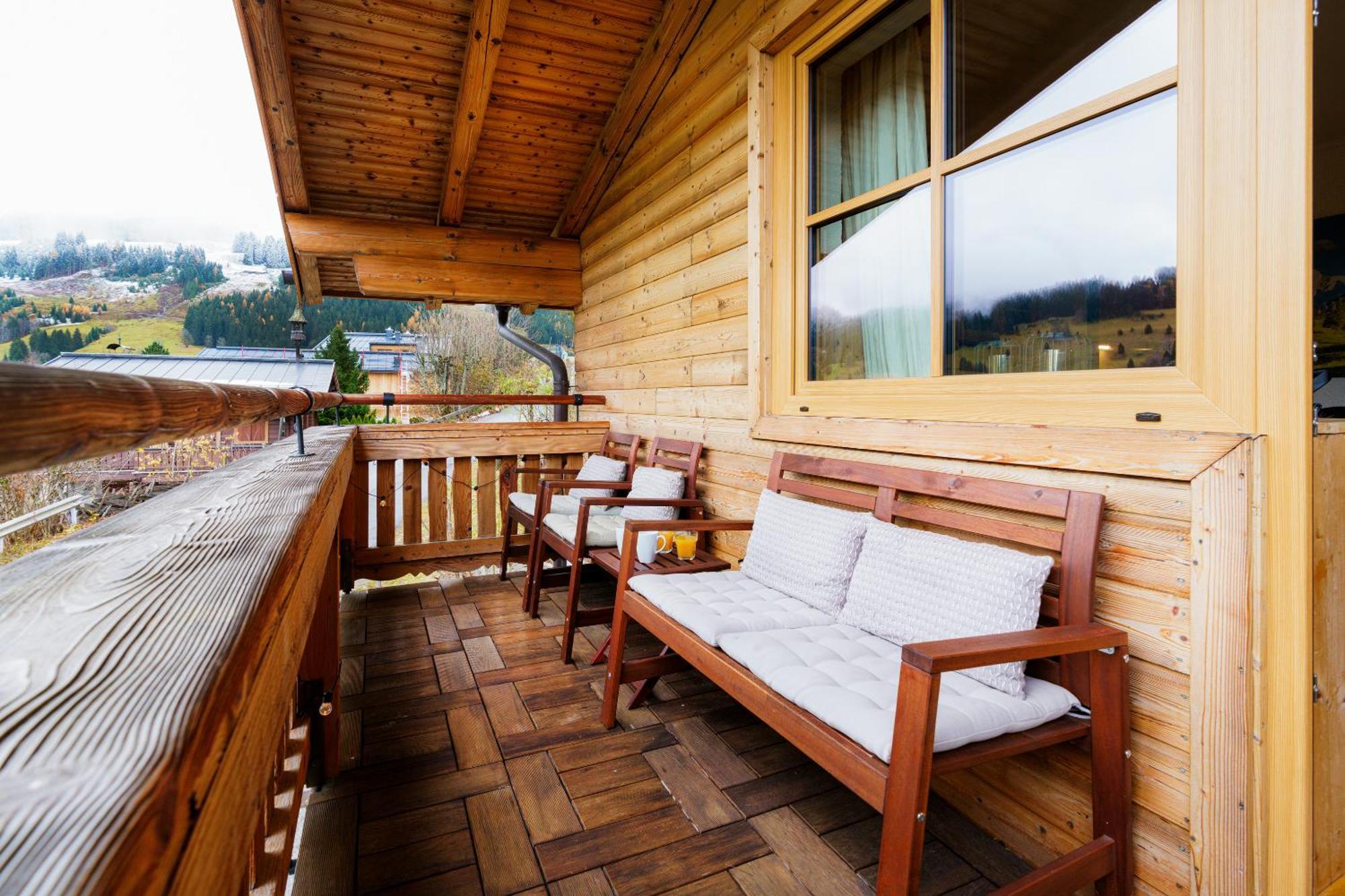 Ski-In & Ski-Out Out Chalet Maria With Amazing Mountain View มาริอาอาล์ม อัม ชไตเนอร์เนินเมียร์ ภายนอก รูปภาพ